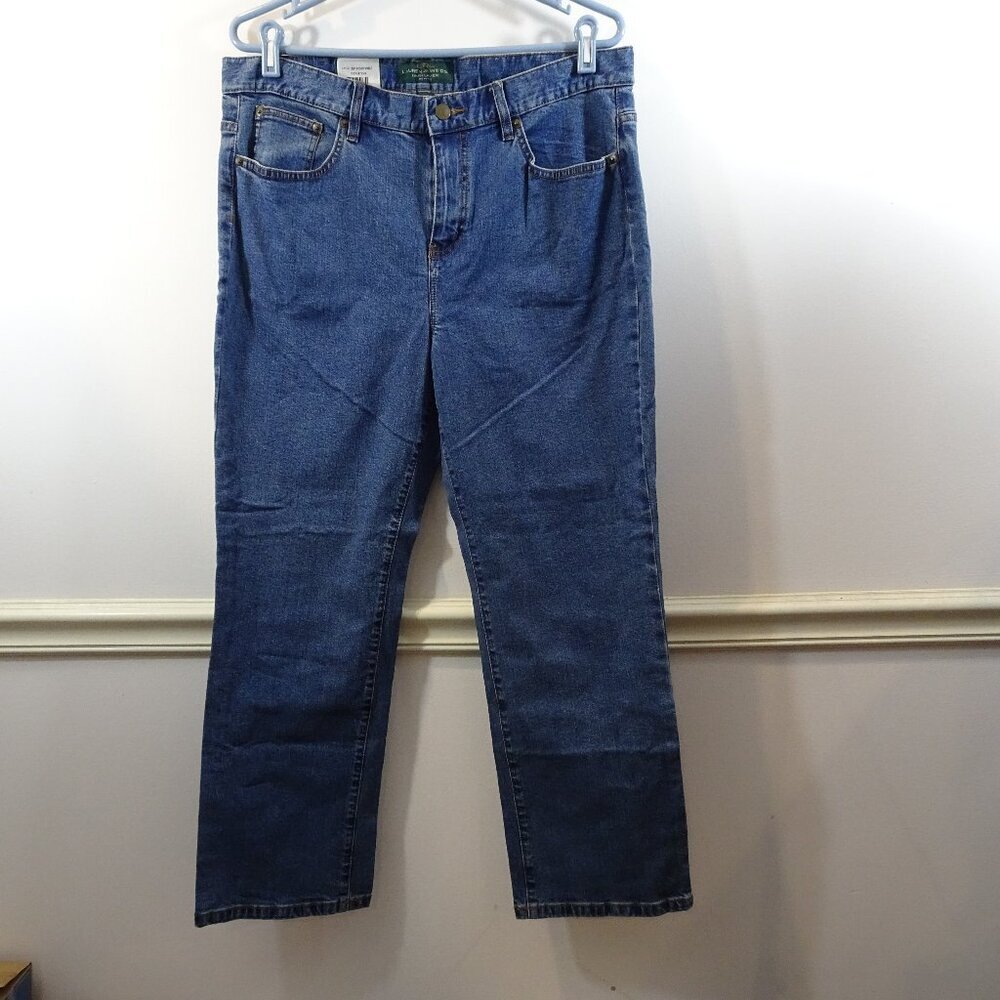Lauren Ralph Lauren Classic Straight Stanton Jeans Size 14P Vintage 27" Inseam